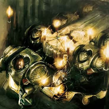 Grey Knights Burial Procession by Alex Boyd