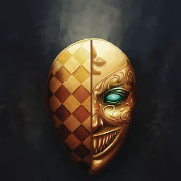Harlequin Mask by Connor Magill (CoNr | nobody_has_this_name_yet)