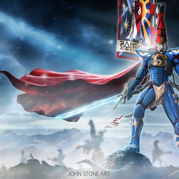 Phoenix Lord Asurmen by John Stone (john_stone_art)
