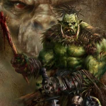 Feral Ork by Nick Percival (nickpercivalart | nickpercival)