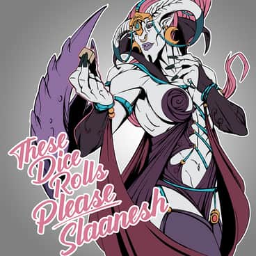 Slaanesh by Jukka Rasmass (RandytheArtist)