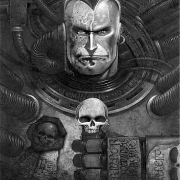 Space Marine Captain by Wayne England