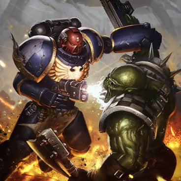 Space Marine vs Ork by Greg Bobrowski (N-Y-O | grebowski83)