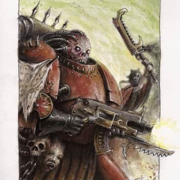 Traitor Marine by Christian Schwager (theartofschwager)