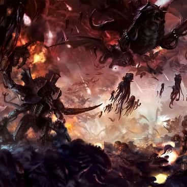 Tyranids vs Orks by Paul Dainton (piddy | piddy1972)