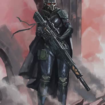 Vindicare Assassin by Judas Chaban (Ariel Sosa | arielscar_art)