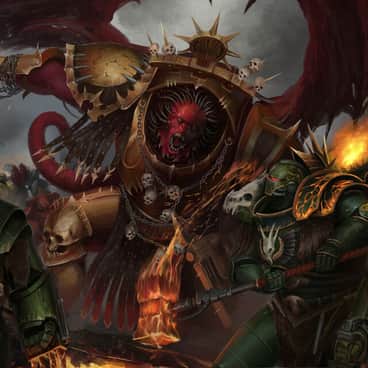 Angron vs Vulkan by Serdjek Sholohovshek (serdjek91 | Serdzhek)