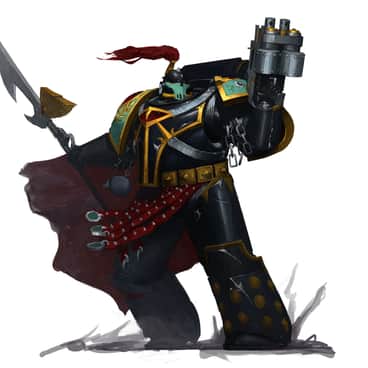 Black Legion Chaos Lord by Alexey Potorochin (artistpotorochin)