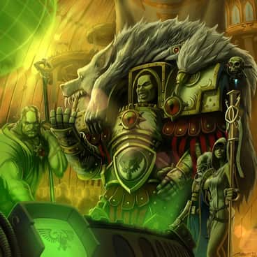 Horus Lupercal by Cristian García (Madbabylon | cristian-garcia)