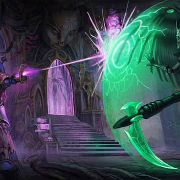 Night Lord vs Necron by Márton Kapoli (notramilopak | kapoli_marton)