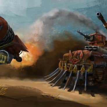 Ork Battlewagon by Damir Šnajder (damirsnajder)