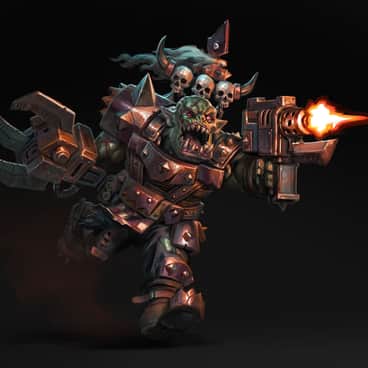 Ork Boyz by William Liu (artofwilliamliu)