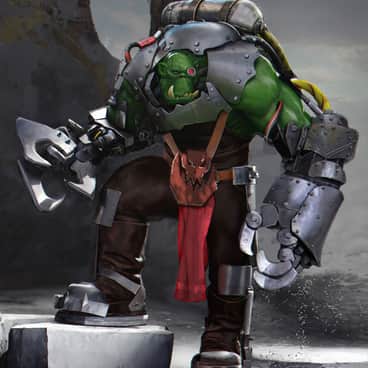 Ork Nob by Reo Prendergast (reosquared)