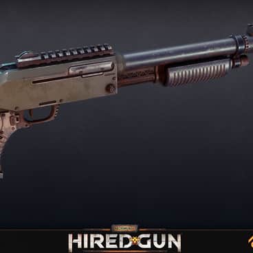Shotgun for Necromunda by Charles Thomas