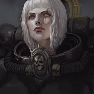 Sister of Battle Canoness by Alexander Korepov (Sundowning)