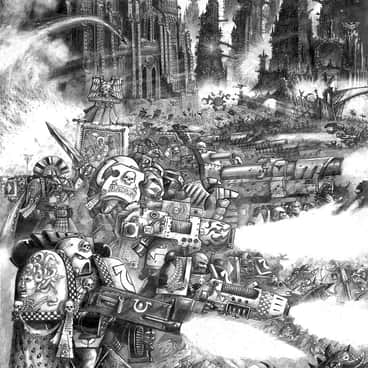 Ultramarines by John Blanche