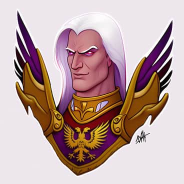 Fulgrim by Vlad Parkhomenko (frolce_artist)