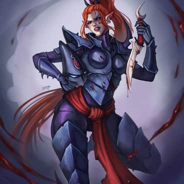 Kabalite Warrior by Vesta Menyachikhina (Skitoya)