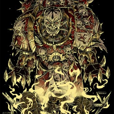 Khorne Space Marine by Nikita Shalaginov (shalaginov_nikita)