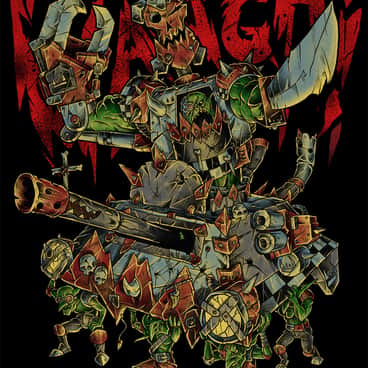 Ork Warboss by Nikita Shalaginov (shalaginov_nikita)