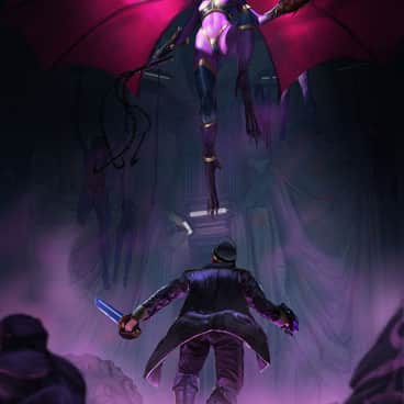 Slaanesh Encounter by Mathieu Jedoux (math.painting)