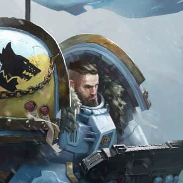 Space Wolf by Benoit Bourgerie