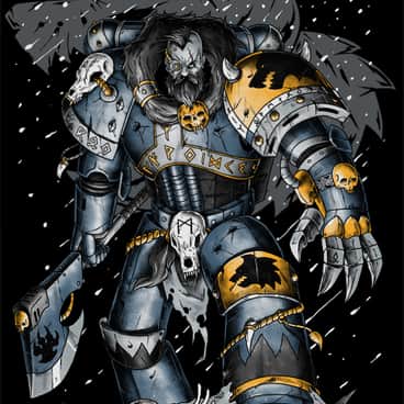Space Wolf by Nikita Shalaginov (shalaginov_nikita)