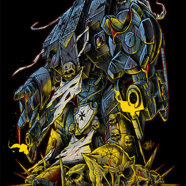 Warhammer Dreadnought by Nikita Shalaginov (shalaginov_nikita)