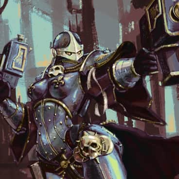 Adepta Sororitas by Mikhail Kafidov (Arkaim | Arkaim__K)