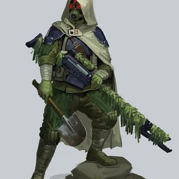 Astra Militarum Sniper by Dwayne Dorect (Sunsettide)