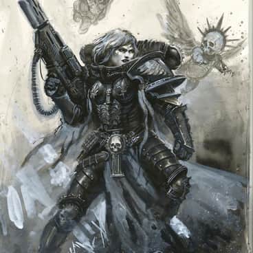 Battle Sister by Thomas Elliott (thomas.elliott.art | telliottart)