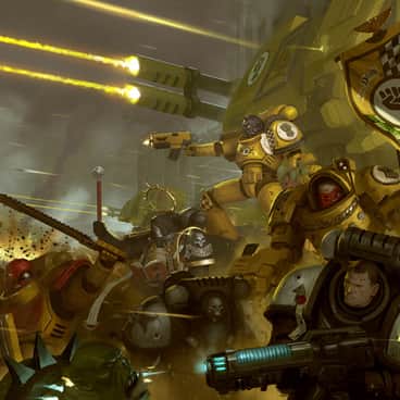 Imperial Fists and Black Templars by Bozhko Dimitrov (Fistbrush8)