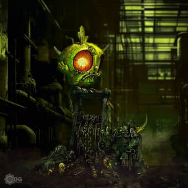 Nurgle Bird by Casey Landreth (eCOG Media | 40k_gallery)