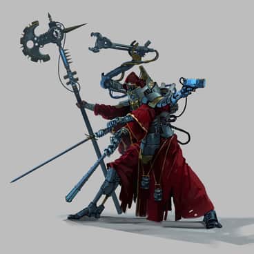Tech-Priest by Dwayne Dorect (Sunsettide)