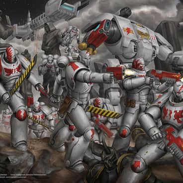 White Scars by Daniel Mitchell (Daniel George Mitchel | danielmitchellart)