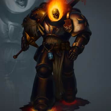 Black Templar Judiciar by Javier Quintana (Masterjavi | ultrakints | ultrakints_art | Ultrakints93)