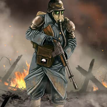 Death Korps of Krieg by Pete Ashford (PeteAshford | Derbz Illustration)
