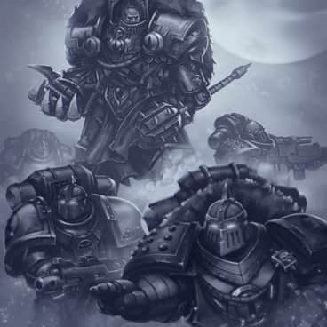 Luna Wolves and Horus Lupercal by Vitaly Perevoshikov (grohgrog_art | Vitaliy Perevoshikov | perevishikov)