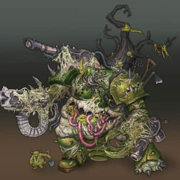 Nurgle Obliterator by Hwa Min Jung (Kangaroo Punch | KidneyShake | hwamin_art | hwamin.art)