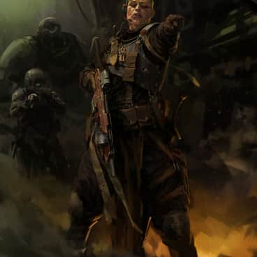 Veteran Squad Leader by Miguel Iglesias (art.of.migueliglesias | MIglesiasArt)