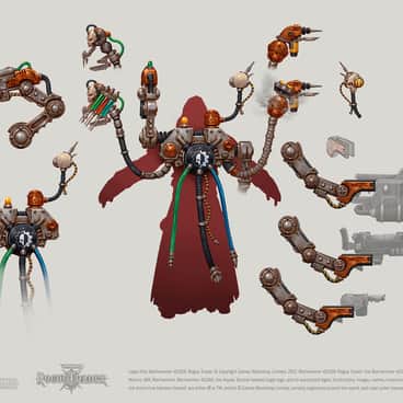 Adeptus Mechanicus by Ilia Bodaikin (IlyaBodaykin)