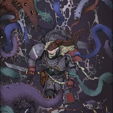 Astartes vs Tzeentch by Albert Sargsyan (AboSargsyan | allberths)