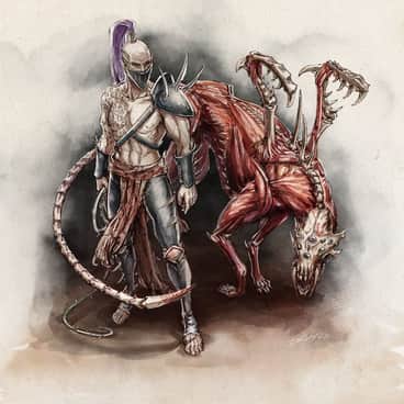 Beastmaster Crahlmar by Inkary (inkary_ | wokehammer)