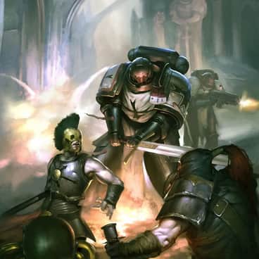 Black Templars vs Cultists by Michele Boceda (michele_boc_)