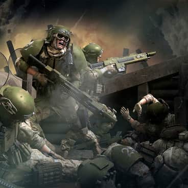 Cadian Shock Troops by Dmitriy Mironov (Миронов Дмитрий | dmitriy.mironov81)
