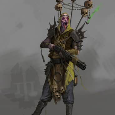 Cultist Elite Short Range by Miguel Iglesias (art.of.migueliglesias | MIglesiasArt)