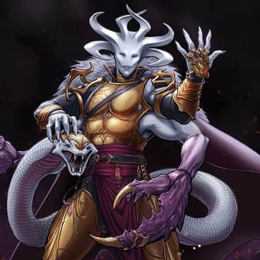 Daemon Prince of Slaanesh by Inkary (inkary_ | wokehammer)