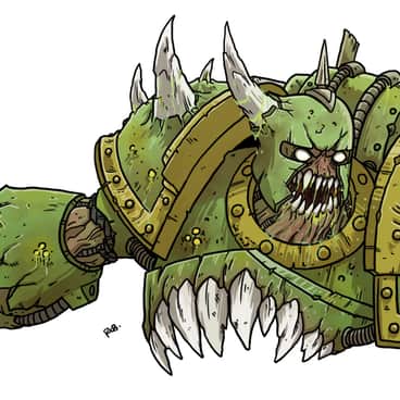 Death Guard Possessed by Robert Jones (TheChirurgeon)