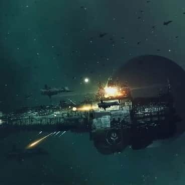 Galaxy in Flames by Oğuz Tunç (otgunz)