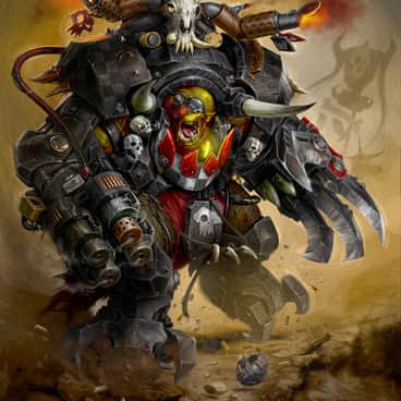 Ghazghkull Thraka by Israel Llona (IsraLlona | isra_llona)